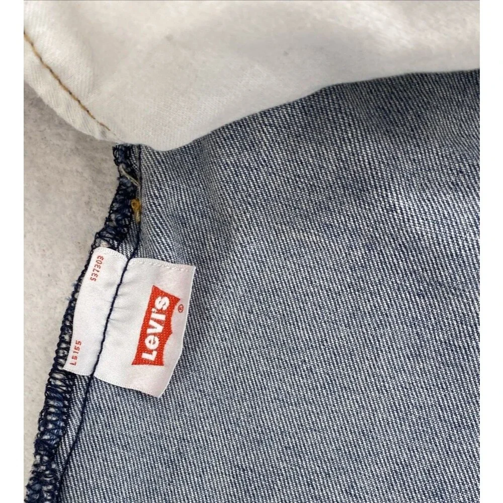 Levi's 501 Jeans Men's W31 L30 Blue Denim Button Fly Straight Leg Classic